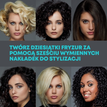 Revamp Progloss Suszarko-Lokówka z jonizacją 6-w-1 DR-1250A